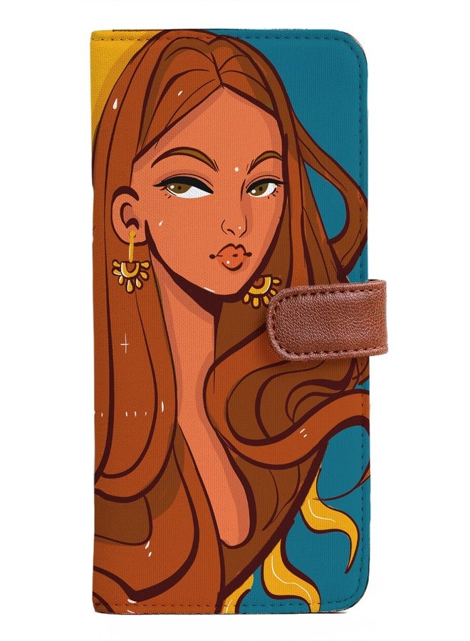Kalankit Wallet for Woman | Vegan Leather Passport Wallet for Women | Bi-Fold Long Purse for Women Wallet, Birthday Gifts for Women, Passport Holder | The Child of Sun - Image 1